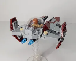 Obi-Wan's Red Eta-2 Interceptor