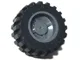 Wheel 18mm D. x 14mm with Black Tire 30.4 x 14 (30285 / 30391) / Dark Bluish Gray