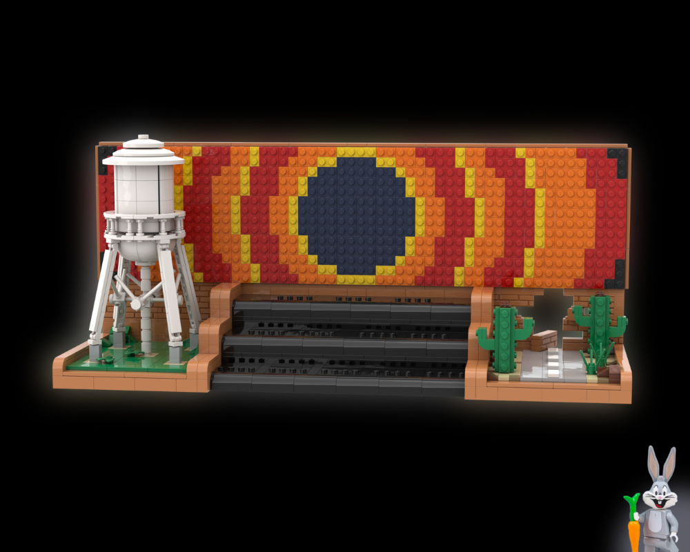 Lego Looney Tunes CMF - Minifigures Display Stand
