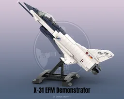 X-31 EFM Demonstrator X-Plane