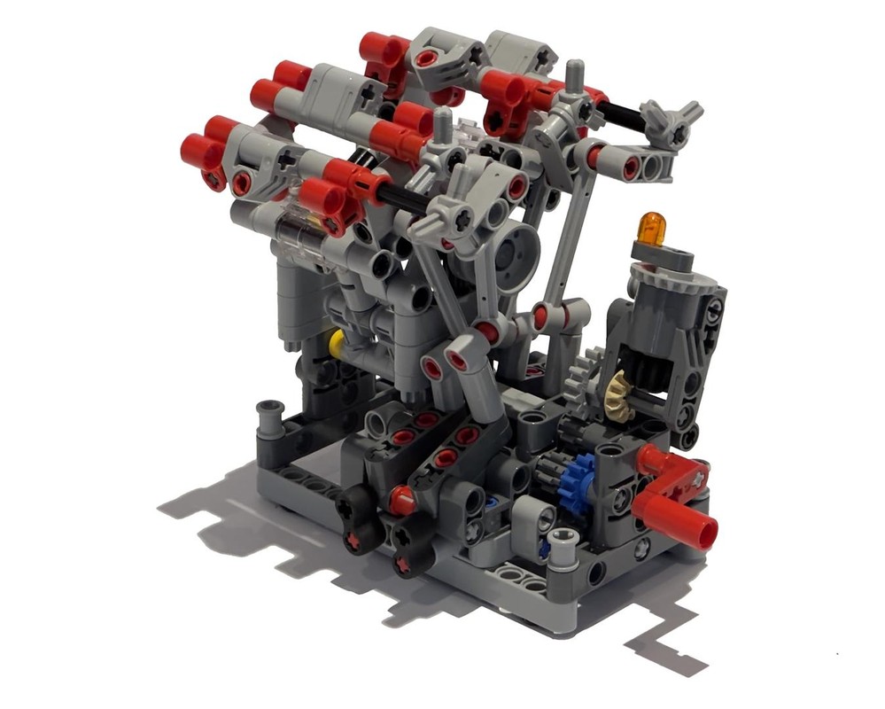 Lego Harley Davidson Knucklehead V-Twin Lego Engine