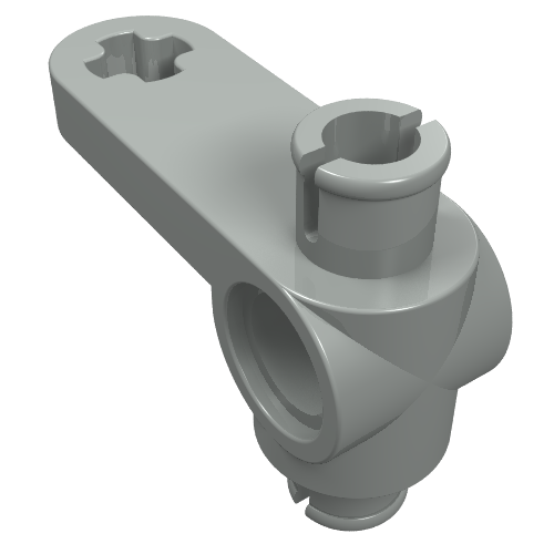 Lego Technic Steering Arm / Light Gray
