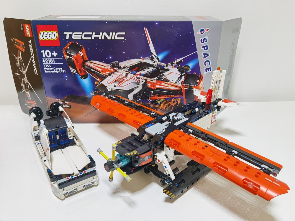 Lego 42181 seaplane and hovercraft