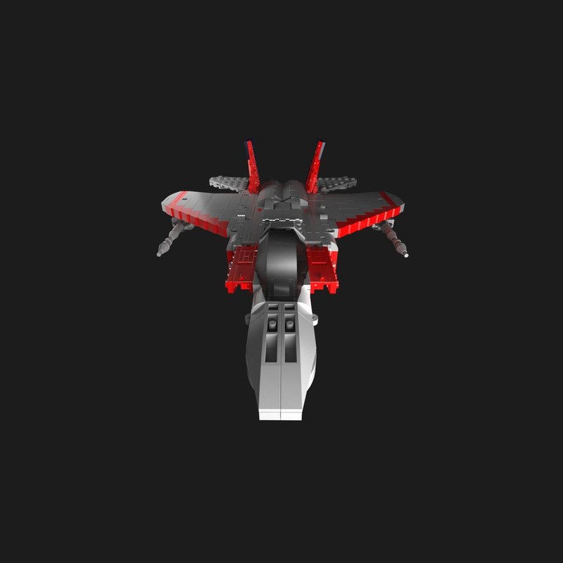 Lego CBB02 Stellar Diva G1-inspired Transformable Starscream