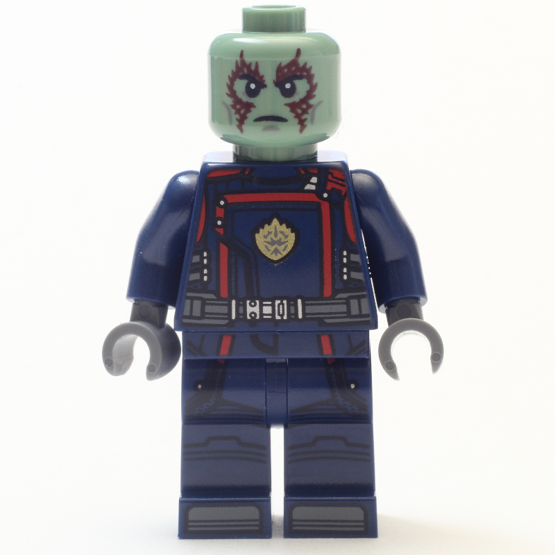 Lego Drax, Dark Blue Outfit
