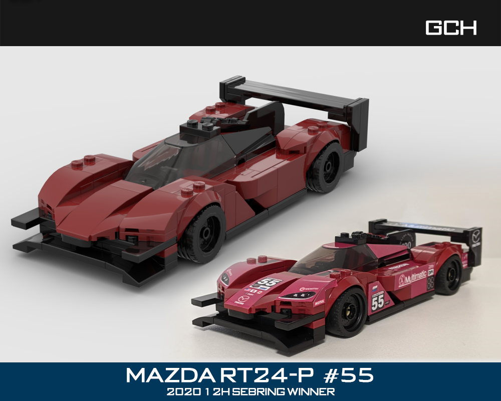 Lego Mazda RT24-P #55 2020 12h Sebring Winner