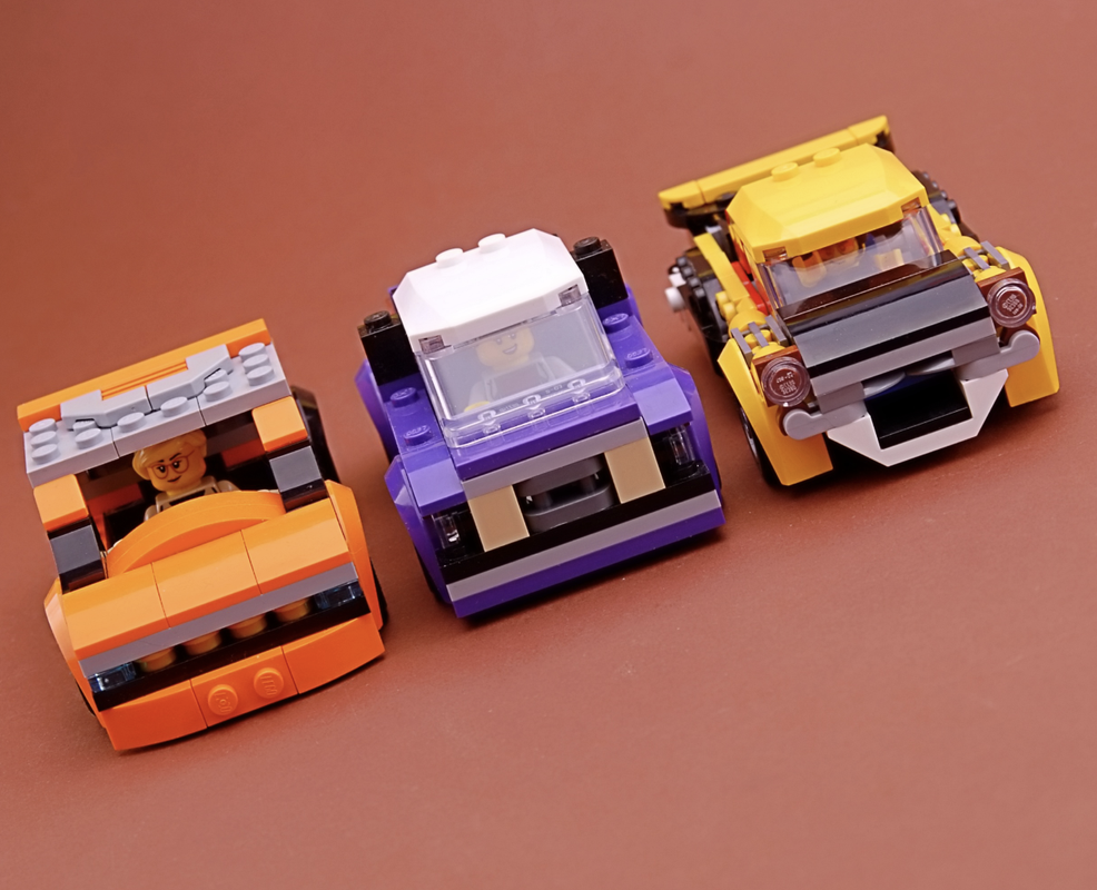 Lego 60408 Three cool Mocs