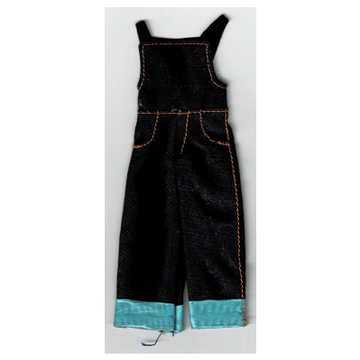 Lego Scala, Overalls with Light Blue Bottom Cuffs / Dark Blue