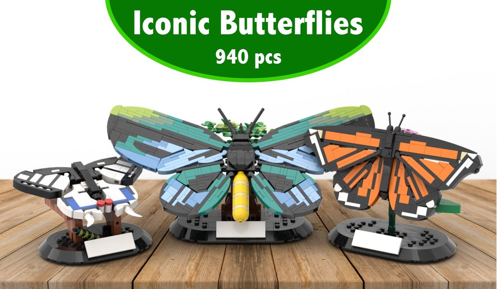 Lego Iconic Butterflies