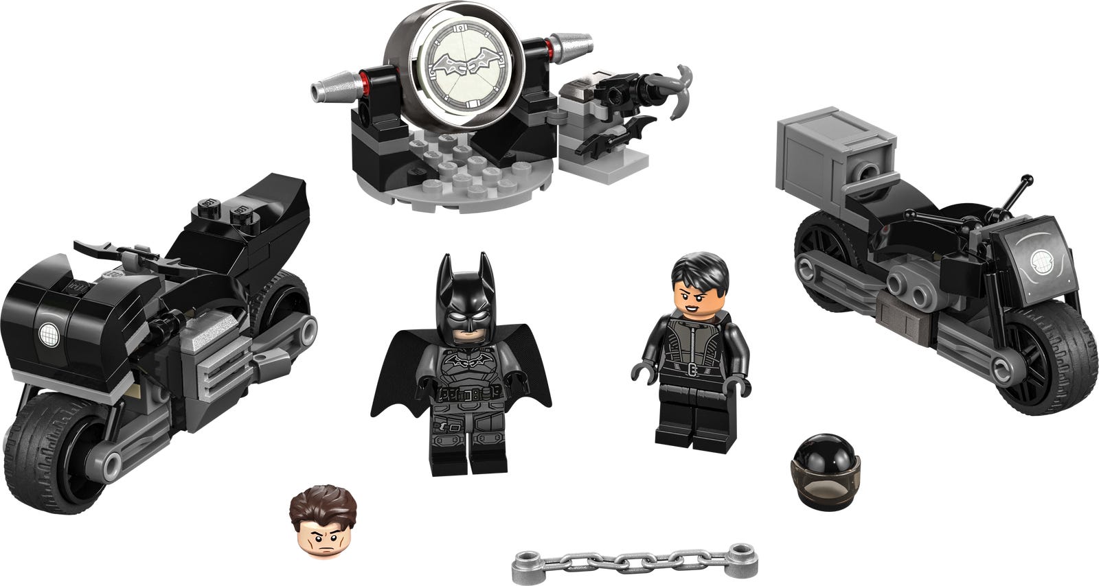 Lego Batman & Selina Kyle Motorcycle Pursuit