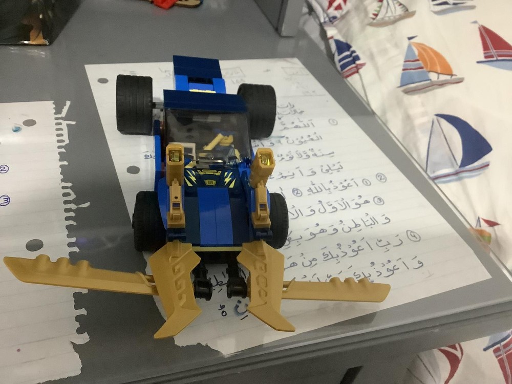 Lego jay,s mustache car