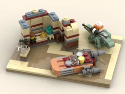 4501 Mos Eisley Cantina Miniature Adaptation