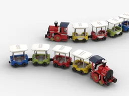 theme park tram