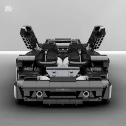 Mercedes CLK GTR Roadster Inspired - 1:16 Scale Instructions