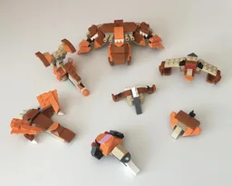"Little Fleetie" - an alt build for 76967-1 Little Eatie: T-Rex