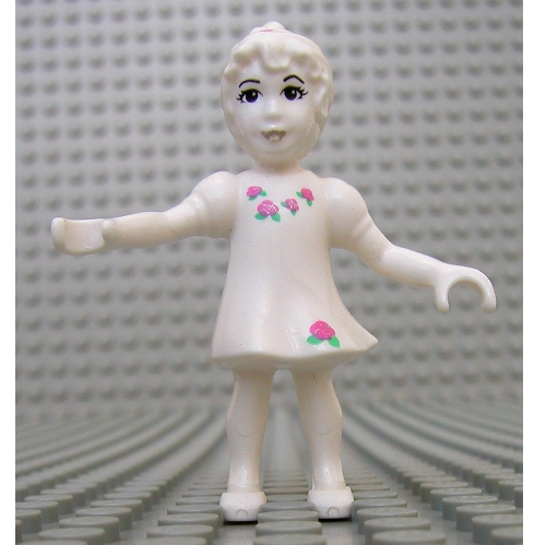 Lego Belville Fairy with Flowers Print (Millimy) / White