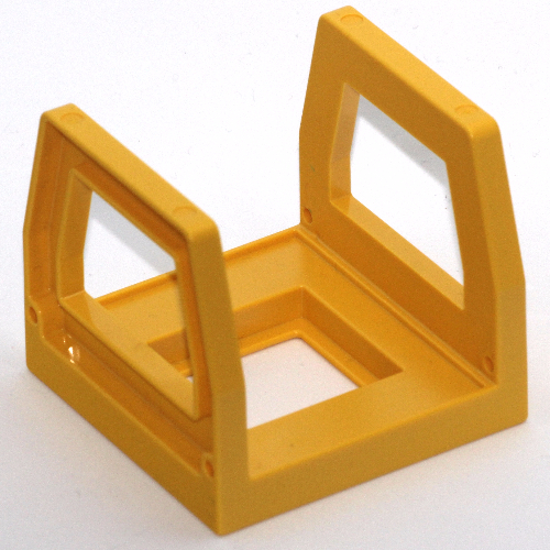 Lego Duplo Train Compartment/Container Frame / Yellow