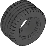 Tyre 49.6 x 28 VR / Black