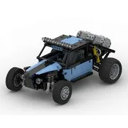 Buggy with dampers (pneumatic cylinders)