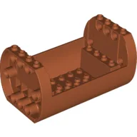Fuselage 6 x 10 x 4 Round / Dark Orange