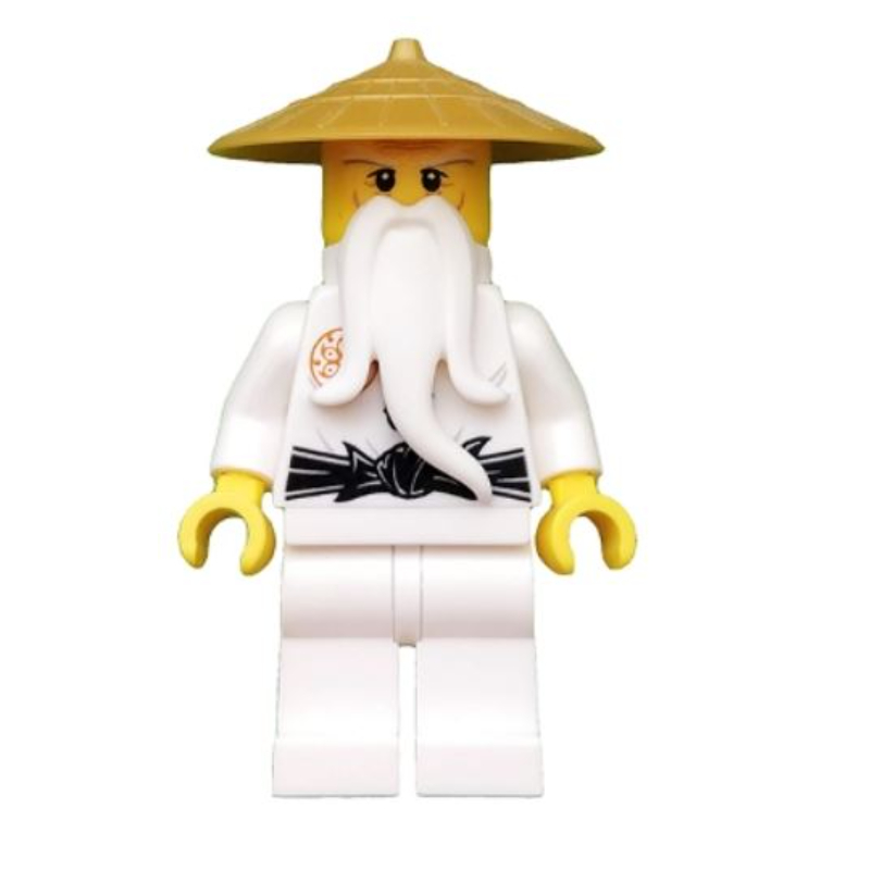 Lego Master Wu with Tan Hat