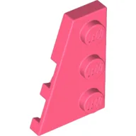 Wedge Plate 3 x 2 Left / Coral