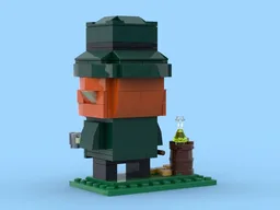 Brick-built Festive: Leprechaun