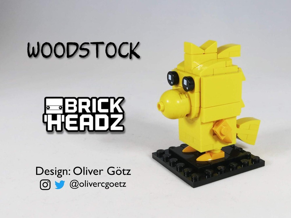 Lego Peanuts BrickHeadz: Woodstock