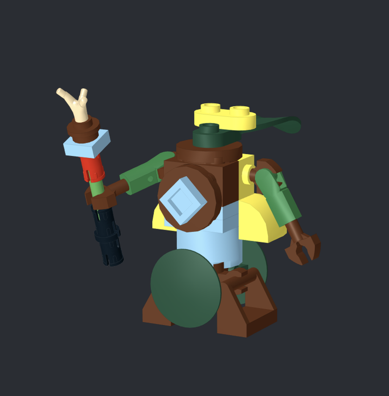 Lego Plant Creature Mage
