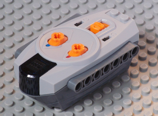 Lego Electric Power Functions IR Remote Control Unit with Dark Bluish Gray Base (58122c00 / 58135)