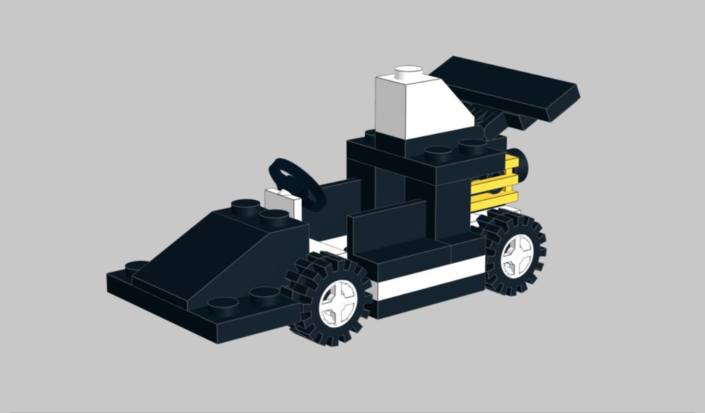 Lego 1477-1 Color Swap to Black