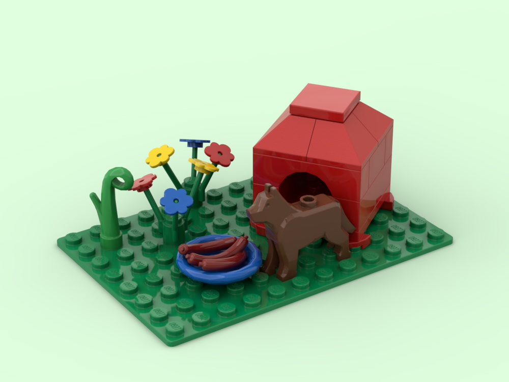 Lego Doghouse