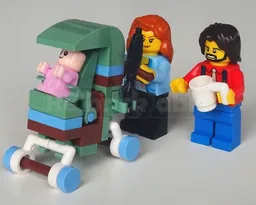 Stroller / car seat for a baby