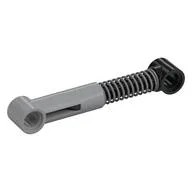 Technic Shock Absorber 6.5L with Soft Spring, Tight Coil, Black Piston Rod [Complete Assembly] / Light Bluish Gray