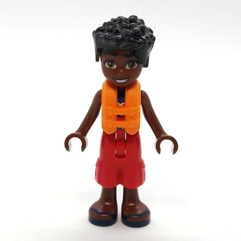 Lego Zac - Safety Vest, Blue Shirt