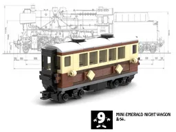 &54. Mini Emerald Night Wegon