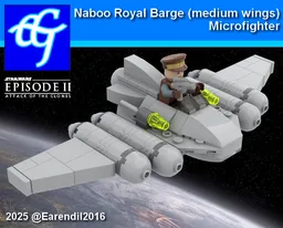 Royal Barge Microfighter (medium wings)