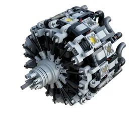 18 Cylinder Radial Engine