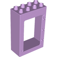 Lego Duplo Door Frame 2 x 4 x 5 / Lavender