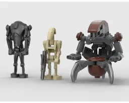 Droideka (Destroyer Droid) - Minifig Scale