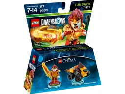 Fun Pack - Legends of Chima (Laval and Mighty Lion Rider)