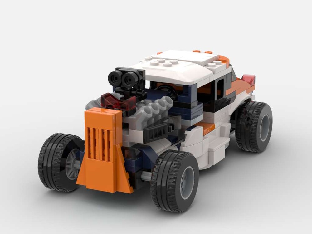 Lego 31089 HOT ROD MOC ORANGE
