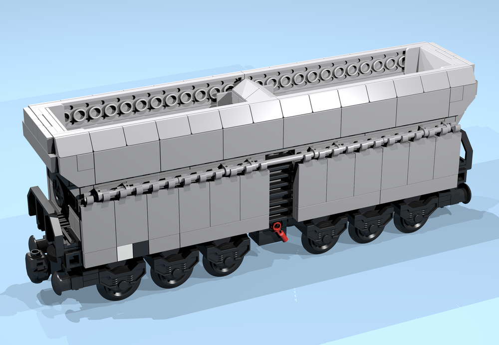 Lego 12-Wheel Ore Hopper Faals 151 (gray)