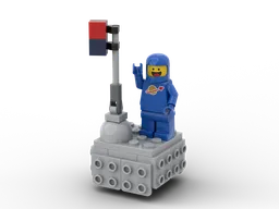 Asteroid Minifig Stand