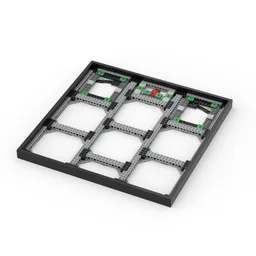Center Mounting for 8 x 16 Segment