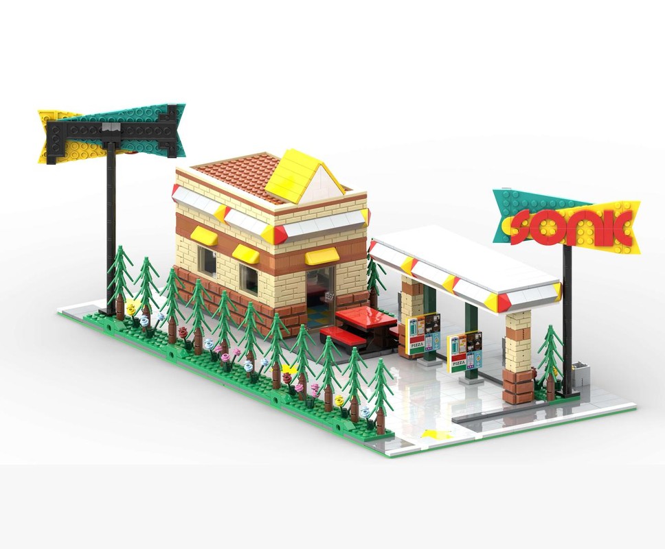 Lego Sonic Drive-In