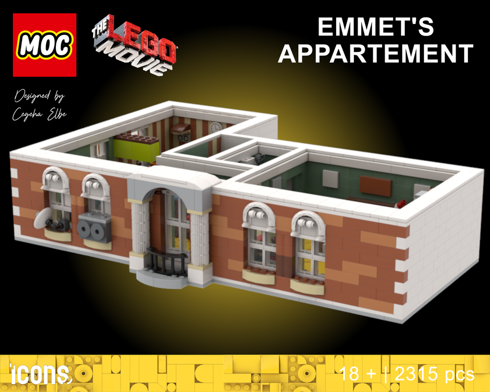 Lego Emmet's apartment