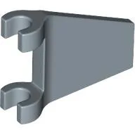 Flag 2 x 2 Trapezoid with Flared Area between Clips / Sand Blue