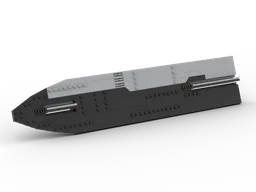 Starship Prototype, But It's Flat (Flatship)