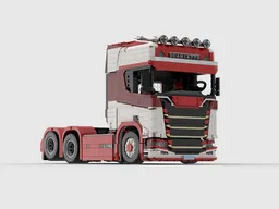 SCANIA 770s 6x2 truck（tractor red